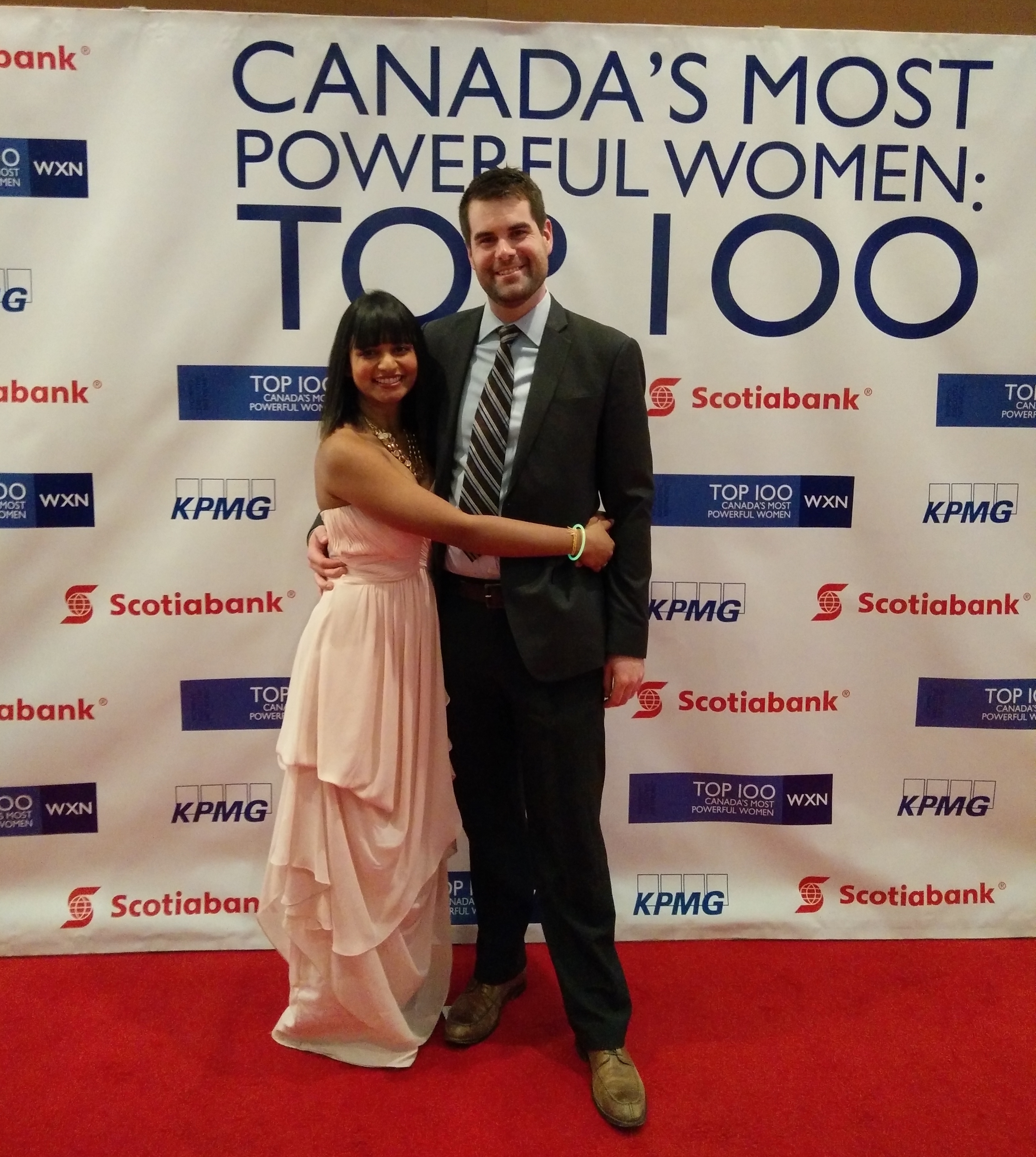 MD/PhD student Amanda Khan at the Top 100 Gala