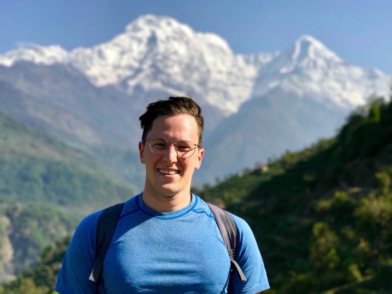 Ryan Giroux in Nepal