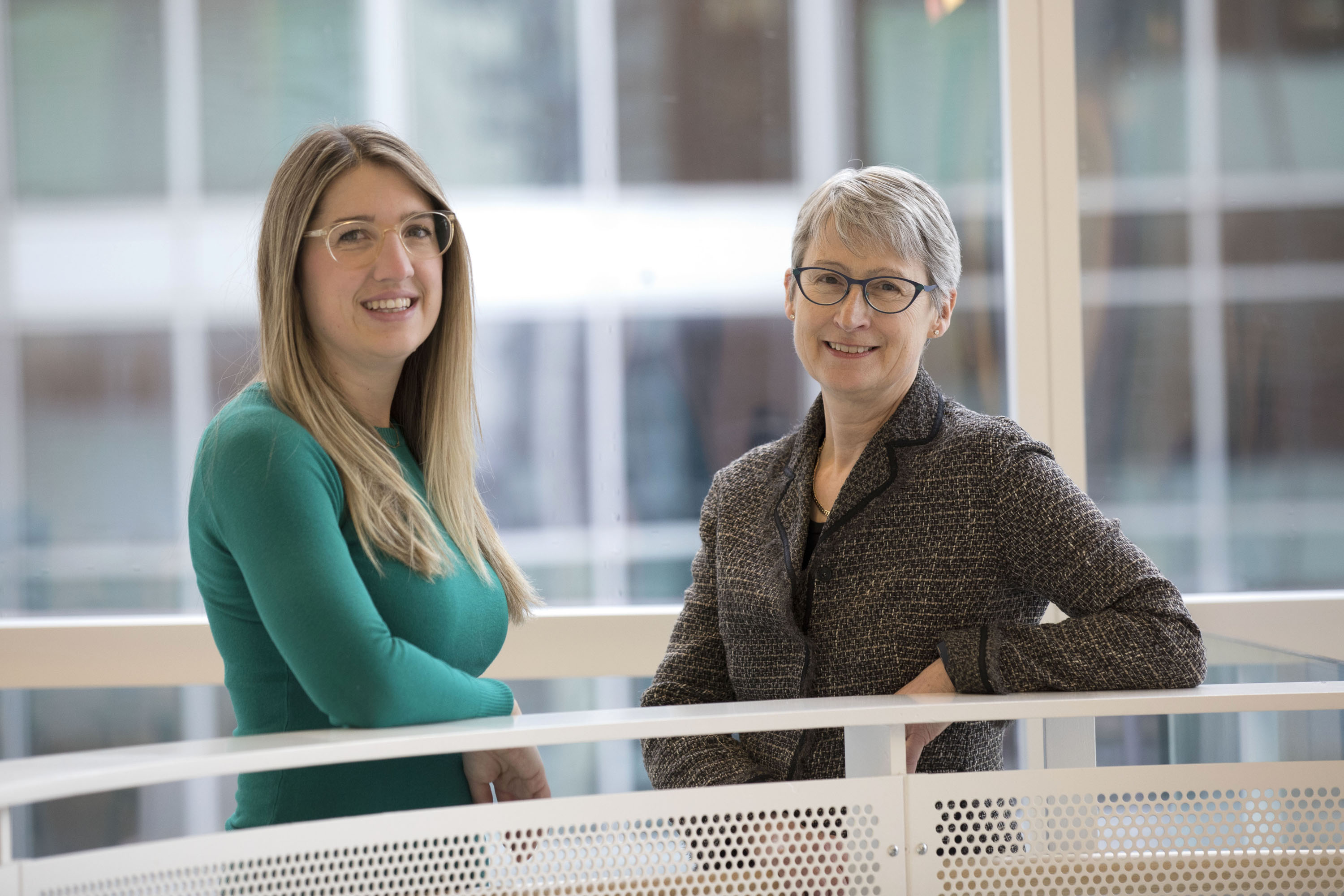 Professors Sarah Carsley and Patricia Parkin, courtesy of The Hospital for Sick Children